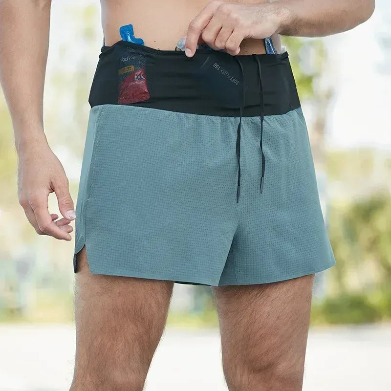 LAUFR 2-in-1 Marathon-Shorts – Integrierter Gürtel